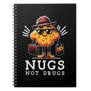 Cuaderno Nuggets Crujientes No Drogas