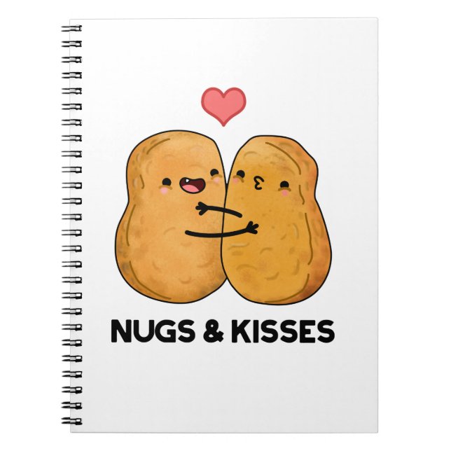 Cuaderno Nugs And Kiss Graciosos Bollos De Pollos (Frente)