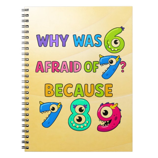 Cuaderno Number Day Maths Notebook | Funny Numbers Joke (Frente)