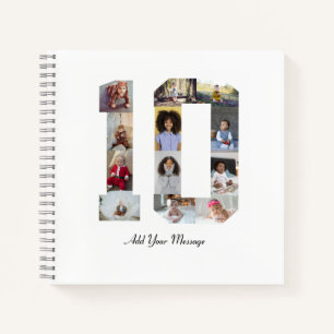 Cuaderno Número 10 Collage de fotos