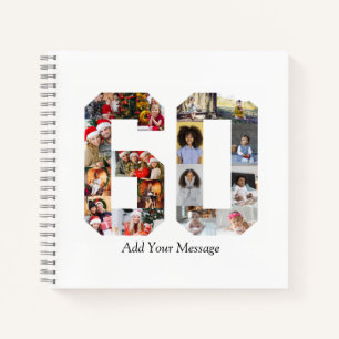 Cuaderno Número 60 Collage de fotos