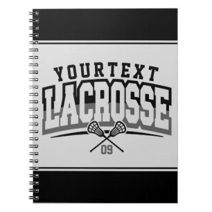 Cuaderno Número de equipo de ADD NAME del jugador de Lacros