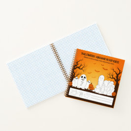 Cuaderno Números Spooktaculares: Una aventura en color de H