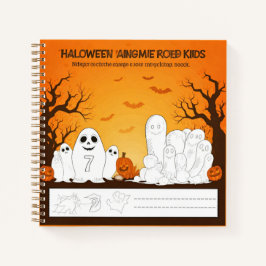 Cuaderno Números Spooktaculares: Una aventura en color de H
