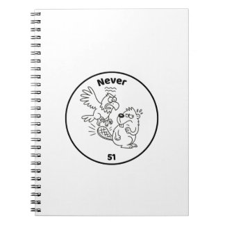 Cuaderno Nunca 51 castor vs águila
