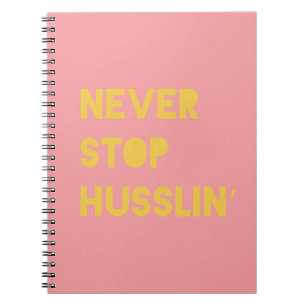Cuaderno Nunca dejes de inspirar a Husslin Citas de amarill