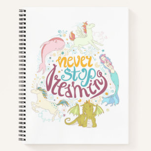 Cuaderno Nunca dejes de soñar