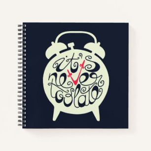 Cuaderno Nunca es demasiado tarde