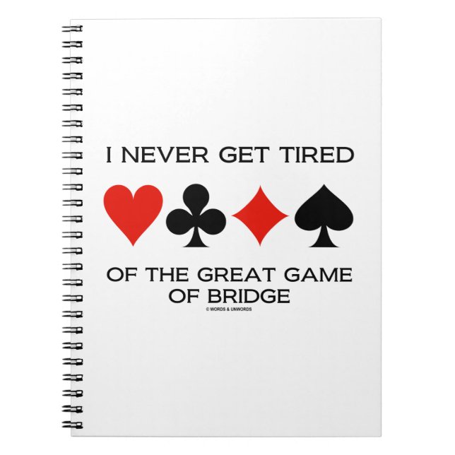 Cuaderno Nunca Me Canso Del Gran Juego Del Puente (Frente)