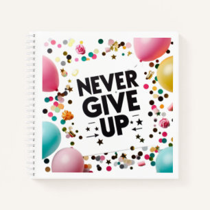 Cuaderno Nunca rendirse