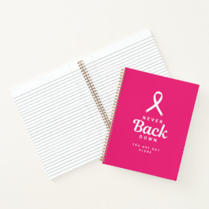 Cuaderno Nunca Retrocedas   Cuidado de Paquetes Rosados y B