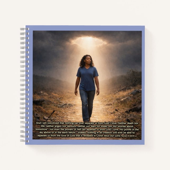 Cuaderno Nunca separado de Dios (Anverso)