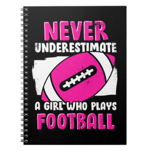 Cuaderno Nunca Subestimes A Un Chica Que Juega Fútbol
