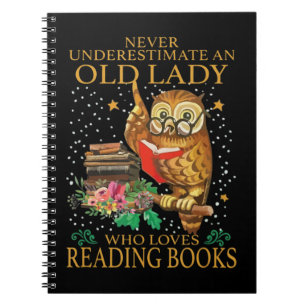 Cuaderno Nunca Subestimes A Una Vieja A La Que Le Encanta L