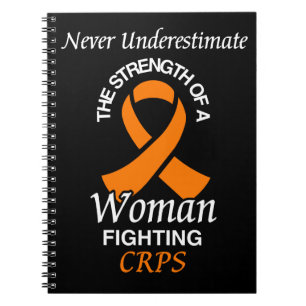 Cuaderno Nunca subestimes/cinta de opciones/mujer...CRPS