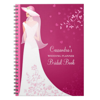 Cuaderno nupcial del diario del planificador de