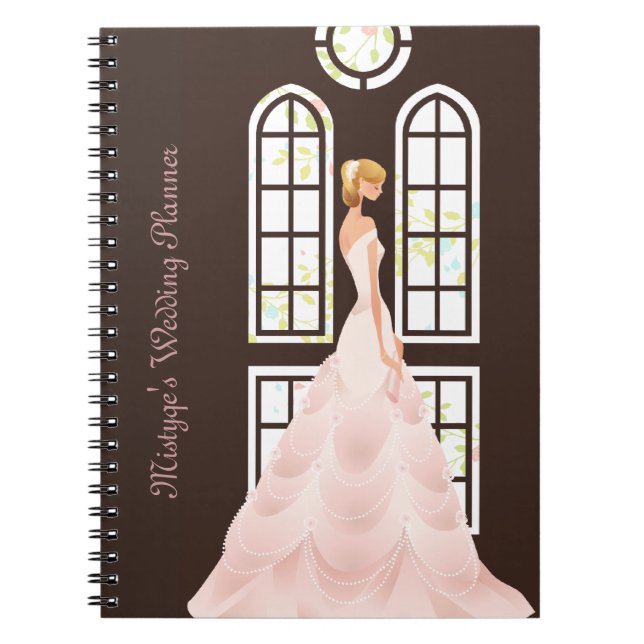 Cuaderno nupcial del planificador de la boda (Frente)