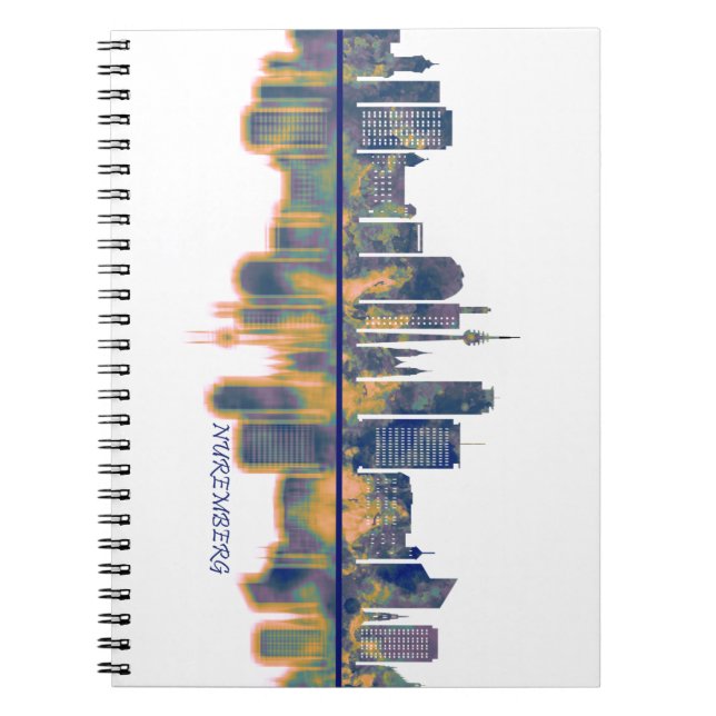 Cuaderno Nuremberg Skyline (Frente)