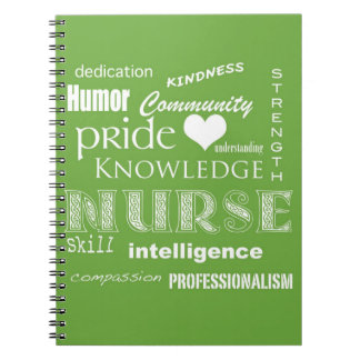 Cuaderno Nurs Pride-Attributes/Lime Green