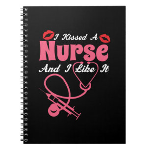 Cuaderno Nurse Gift Besé Una Enfermera Y Me Gusta