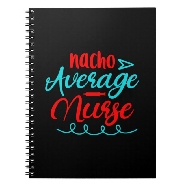 Cuaderno Nurse Gift | Enfermero medio Nacho (Frente)