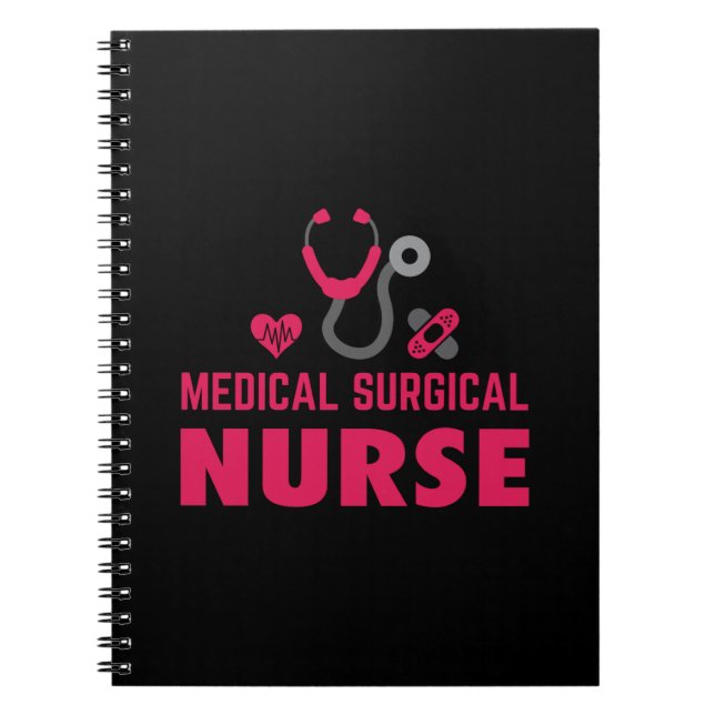 Cuaderno Nurse Gift | Enfermero quirúrgico médico (Frente)