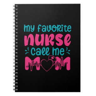 Cuaderno Nurse Gift   Mi Enfermera Favorita Me Cuida Mamá