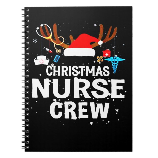 Cuaderno Nurse Gift | Navidades Enfermeras De Enfermería De (Frente)
