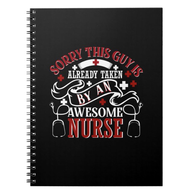 Cuaderno Nurse Gift | Siento Que Ya Se Haya Llevado A Este  (Frente)