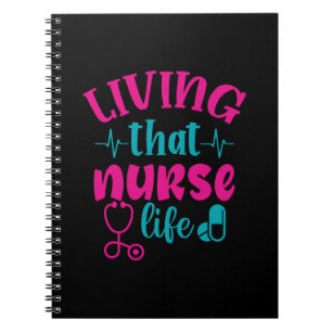 Cuaderno Nurse Gift   Vivir Esa Vida De Enfermería