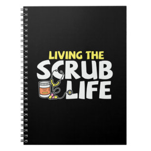Cuaderno Nurse Gift Vivir La Vida De Scrub