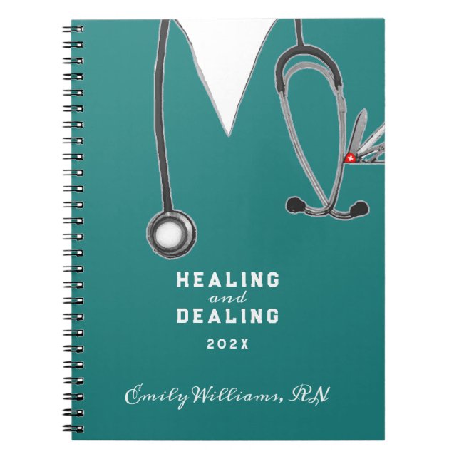 Cuaderno Nurse Grad Gift (Frente)
