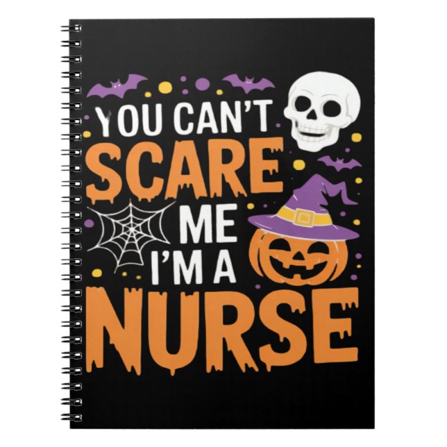 Cuaderno Nurse Halloween Witch Funny Nursing Essential T-Sh (Frente)