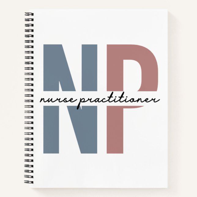 Cuaderno Nurse Practitioner NP nurse appreciation gifts (Anverso)