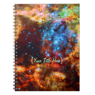 Cuaderno Nursera estelar R136 en la Nebulosa de Tarantula