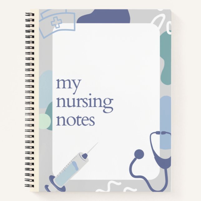 Cuaderno Nursing notebook (Anverso)