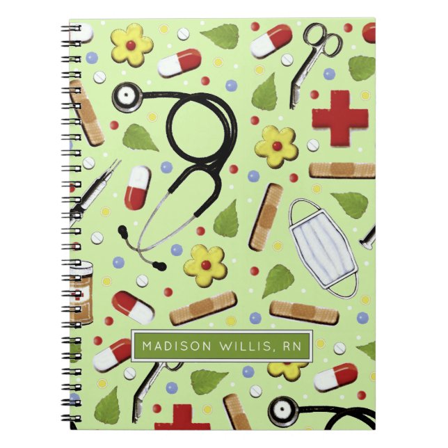 Cuaderno Nursing School Grad (Frente)