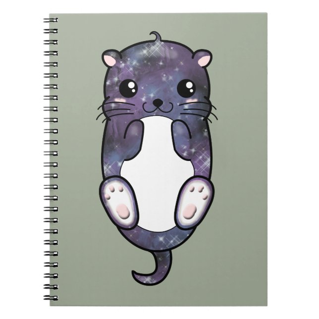 Cuaderno Nutria de la galaxia de Chibi (Frente)