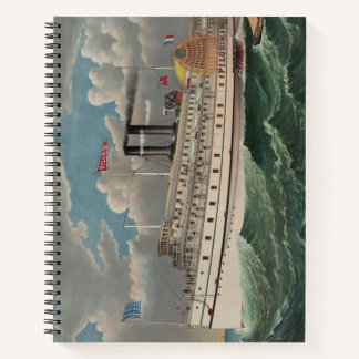 Cuaderno NY Voyage Gran Rueda de ruedas de vapor El Peregri