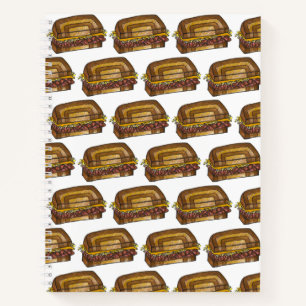 Cuaderno NYC Jewish Deli Reuben Corned Beef Sandwich Foodie