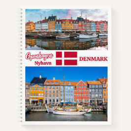 Cuaderno Nyhavn Copenhagen Dinamarca