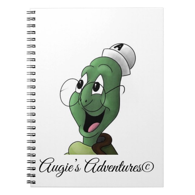 Cuaderno o diario en espiral infantil (Frente)