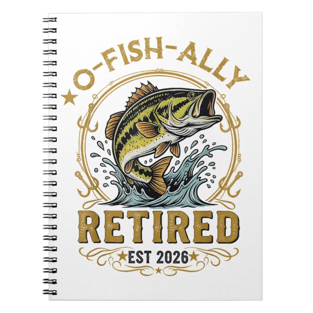 Cuaderno O Fish Ally Retirado Desde 2026 Jubilación Pesquer (Frente)