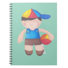 Cuaderno O Menino de Boné e a Bola