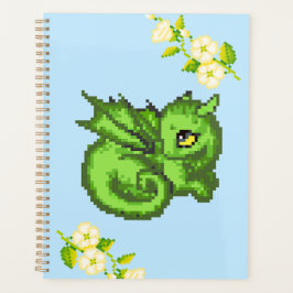 Cuaderno o planificador de dragón bebé