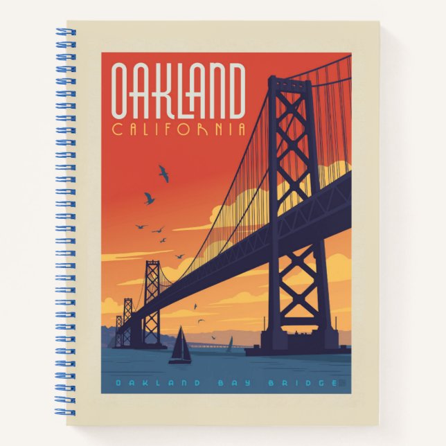 Cuaderno Oakland, California (Anverso)