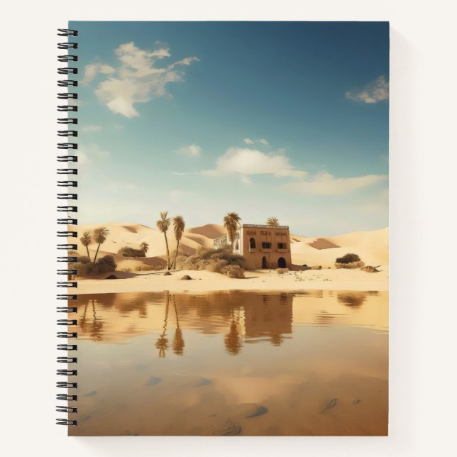 Cuaderno Oasis del Desierto Sunny (Anverso)