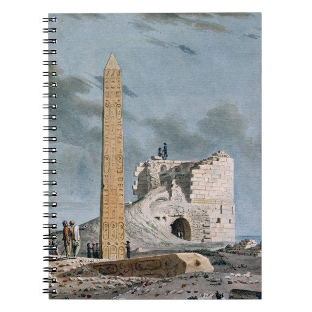 Cuaderno Obelisco de Cleopatra (w/c en el papel) (Frente)