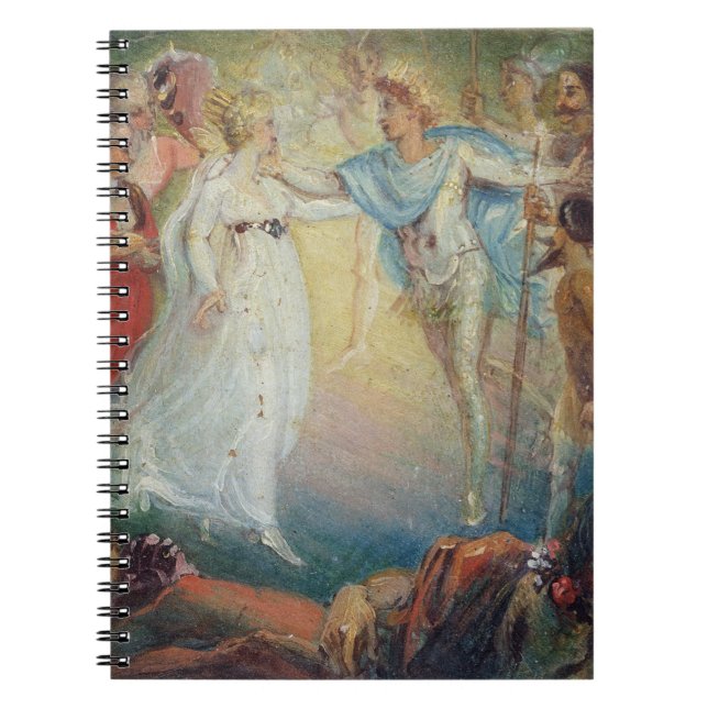 Cuaderno Oberon y Titania del 'El sueño de una noche de (Frente)