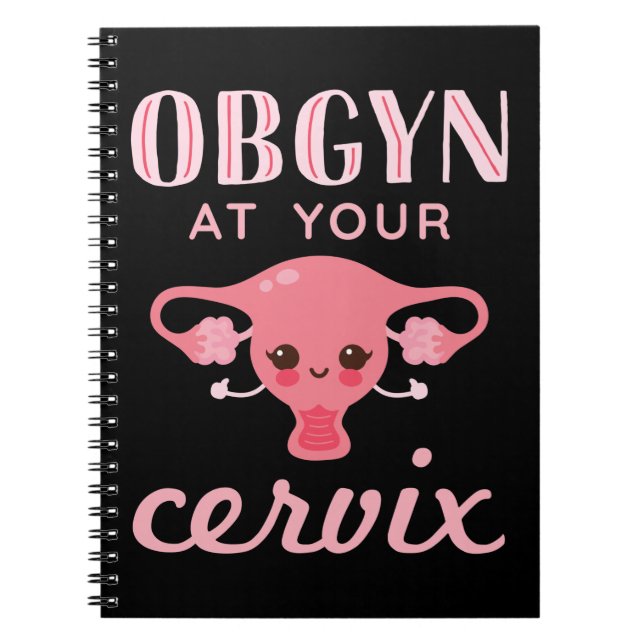 Cuaderno OBGYN en su Cervix (Frente)